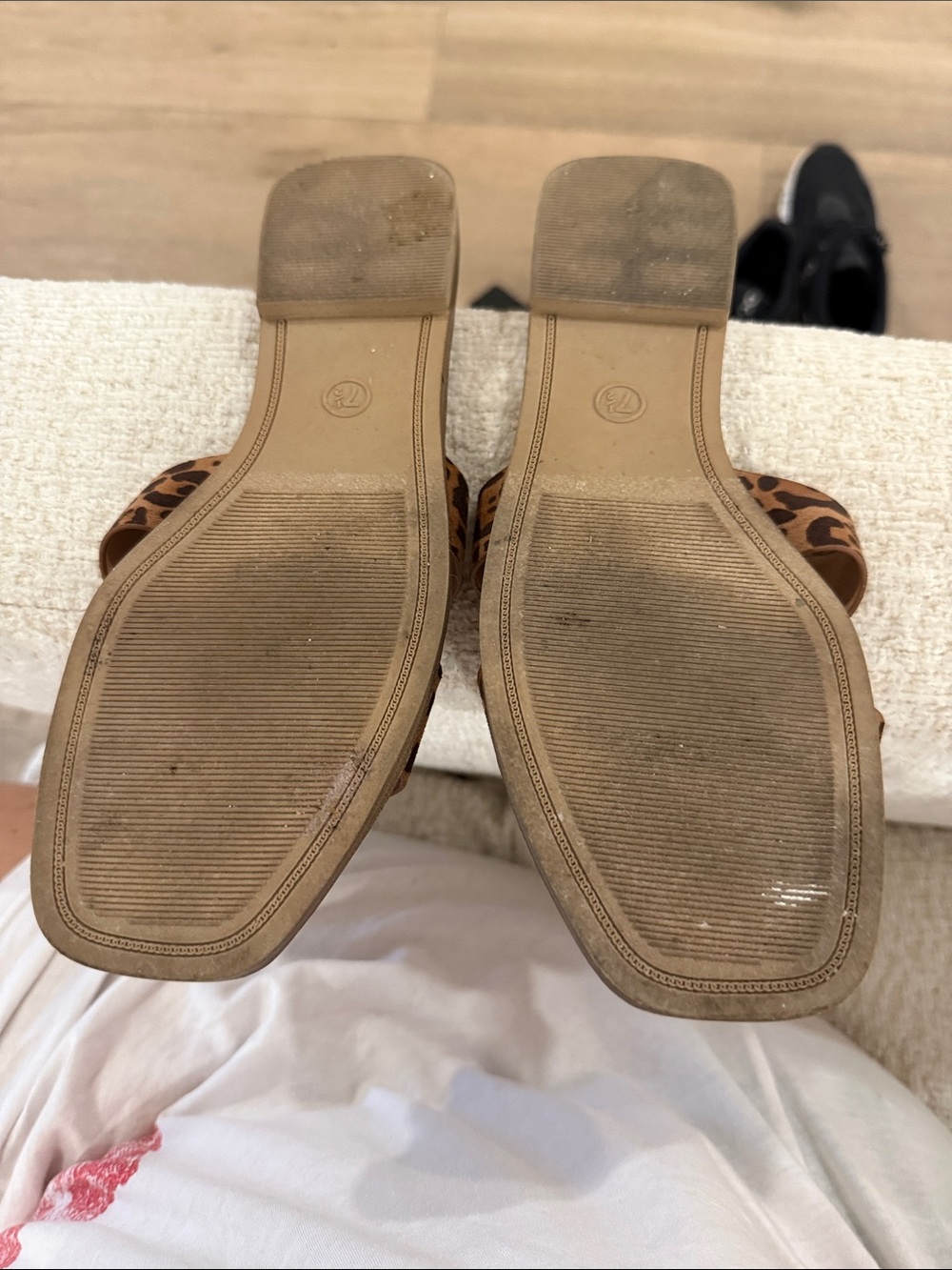 a new day Leopard Print Slide Mules - Brown & Black - Picture 2 of 2